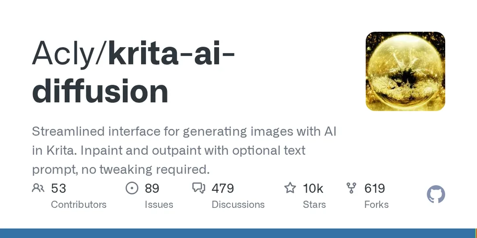 Acly/krita-ai-diffusion GitHub social preview
