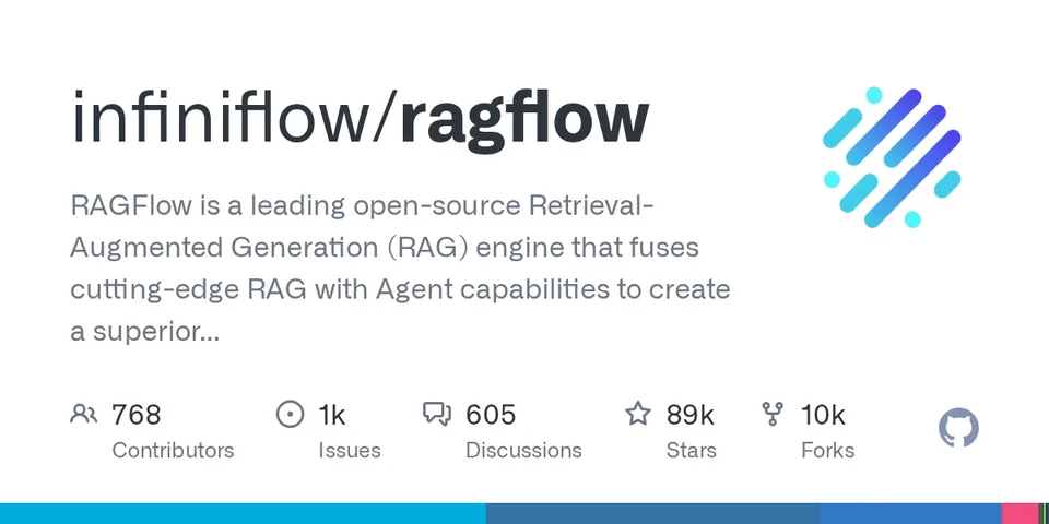 infiniflow/ragflow GitHub social preview