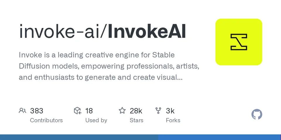 invoke-ai/InvokeAI GitHub social preview