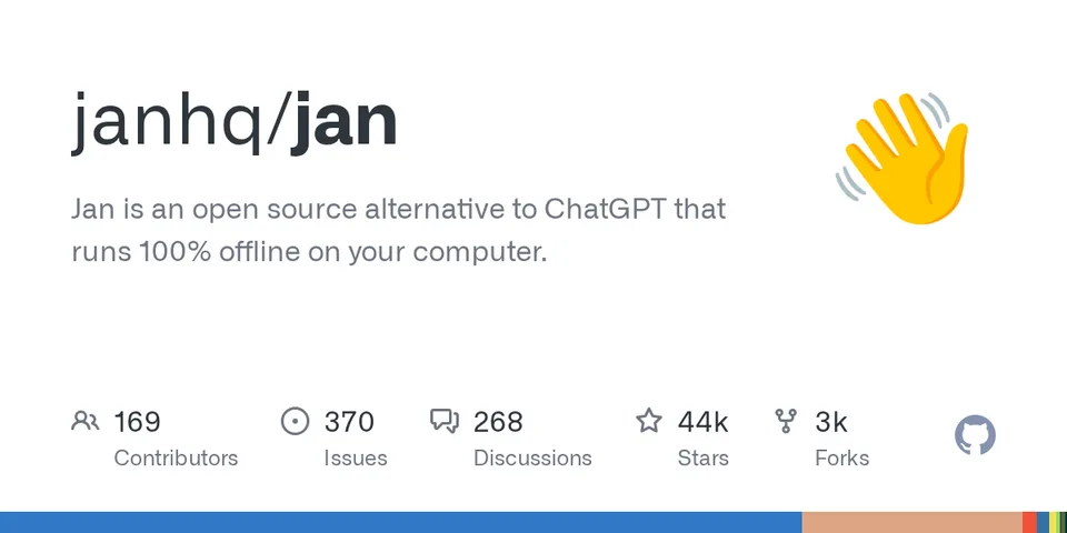 janhq/jan GitHub social preview