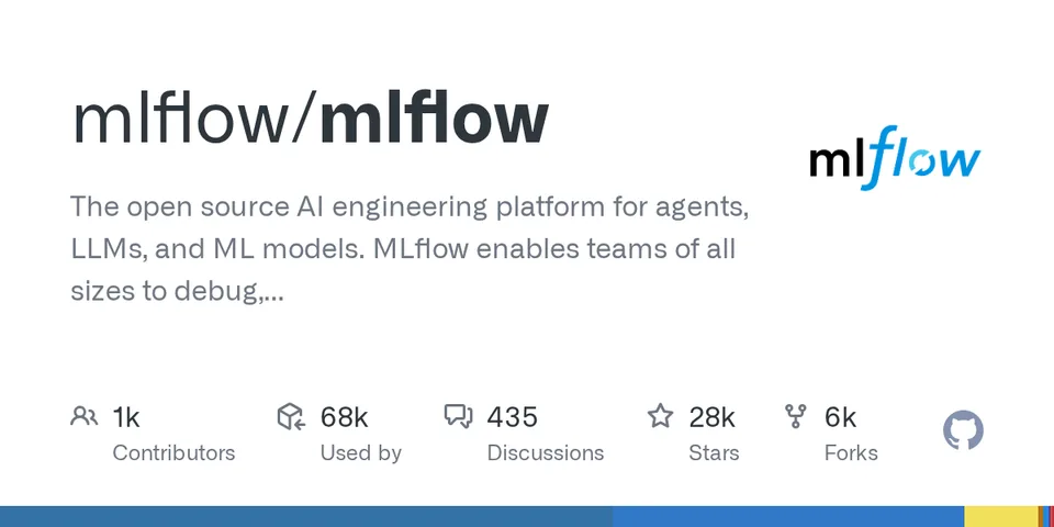 mlflow/mlflow GitHub social preview